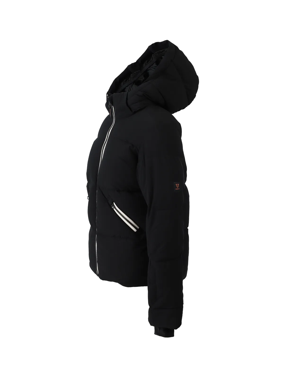 Cypressa Girls Puffer Snow Jacket | Black