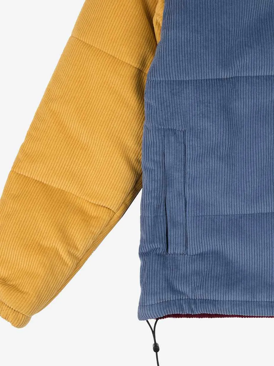 Hogwarts Colorblocked Corduroy Puffer Jacket