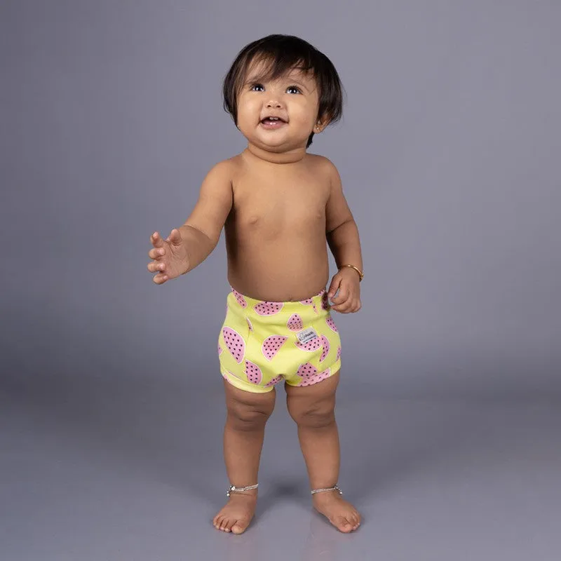 Potty Training Pants For Kids 100% Cotton (Size 1-2 years) Pack 1 - Water Melon