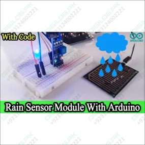 Rain Sensor with Arduino Uno