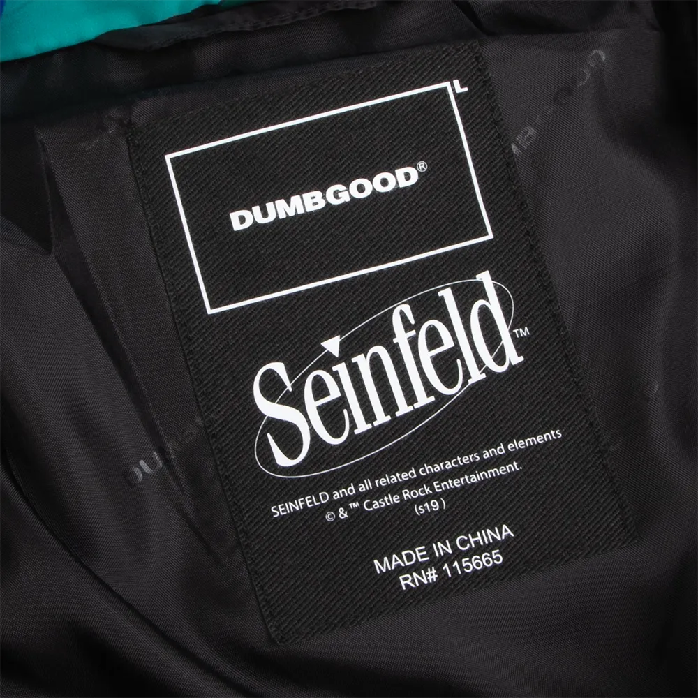 Seinfeld All Over Print Logo Puffer Jacket