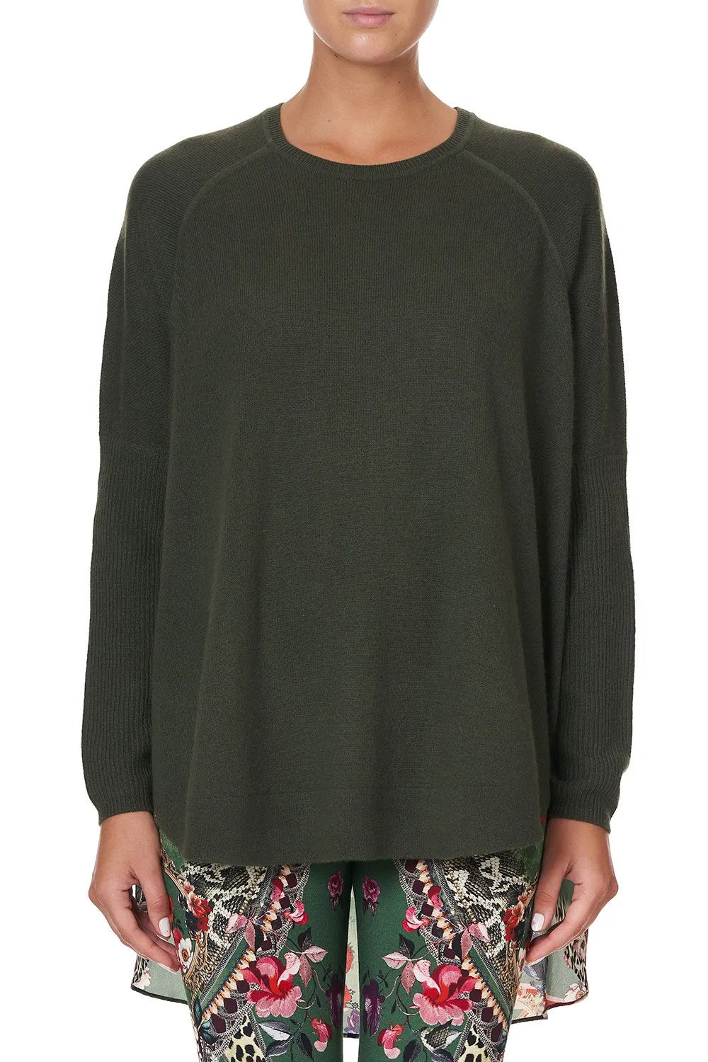SILK BACK CURVED HEM TALES OF TIME