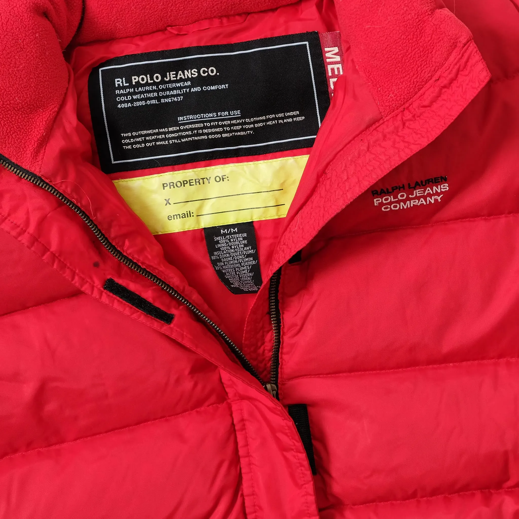Women's Polo Ralph Lauren Puffer Jacket Small